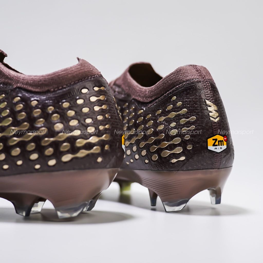 Giày đá bóng cỏ tự nhiên Nike Air Zoom Mercurial Vapor 16 Elite FG Mbappé Personal Edition - Plum Eclipse/Metallic Silver FQ8683-200