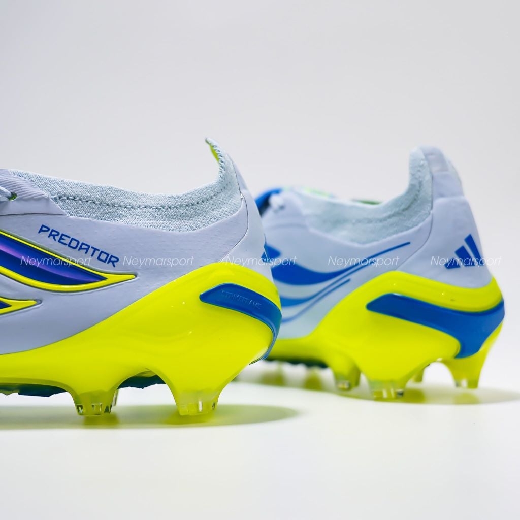 Giày đá bóng cỏ tự nhiên Adidas Predator Elite Fold-over Tongue FG Ice Cold Precision - Crystal Sky/ Ray Blue JS0378