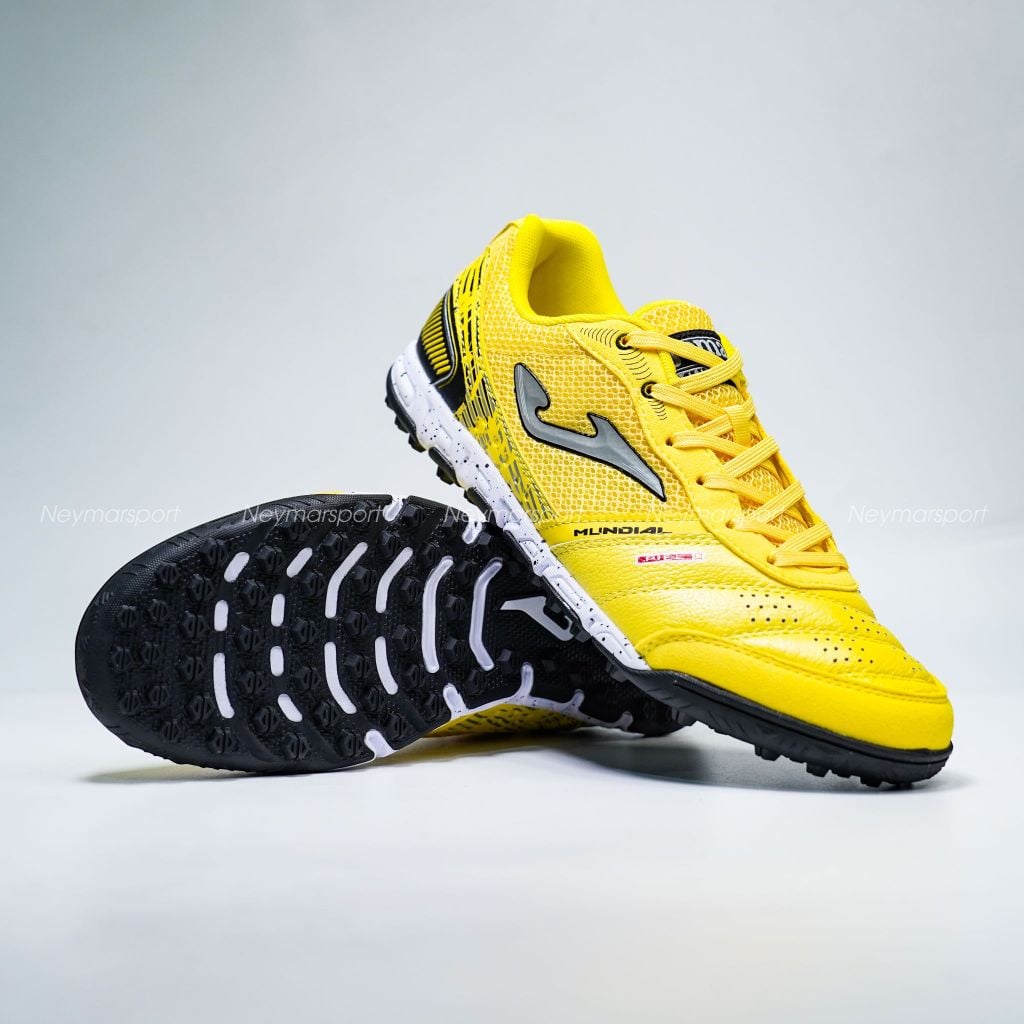 Giày đá bóng Cỏ nhân tạo Joma Mundial 2628 TF - Yellow/Black MUNS2628TF