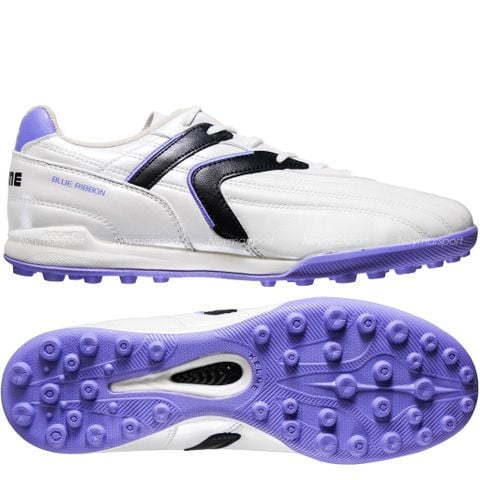 Giày đá bóng cỏ nhân tạo Kelme Blue Ribbon TF - White/Purple 8621ZX1451-118