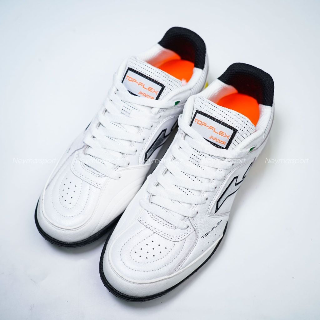 Giày đá bóng Cỏ nhân tạo Joma Top Flex 2602 - White/Black TOPS2602TF