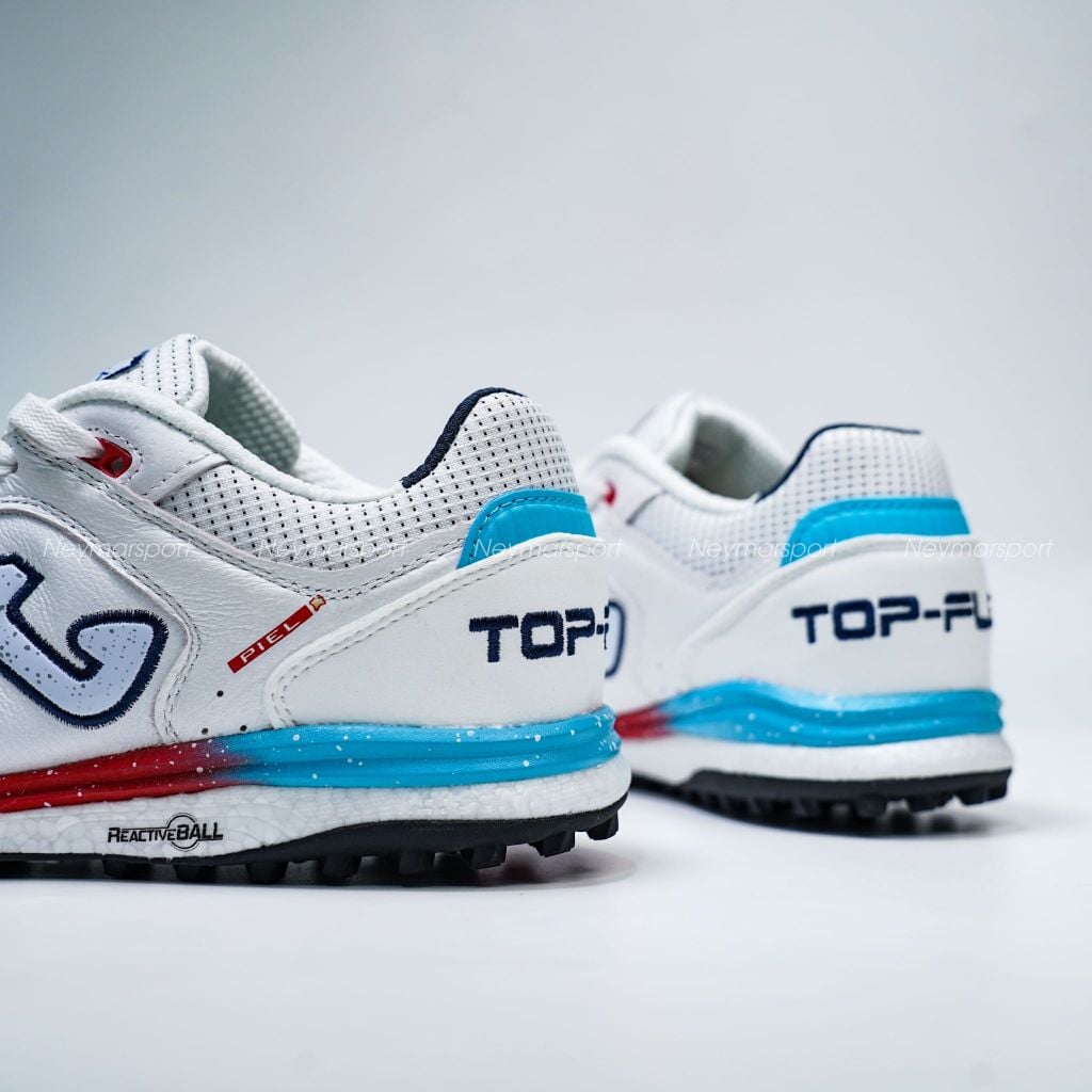 Giày đá bóng Cỏ nhân tạo Joma Top Flex Rebound 2602 TF - White/Black TORS2602TF