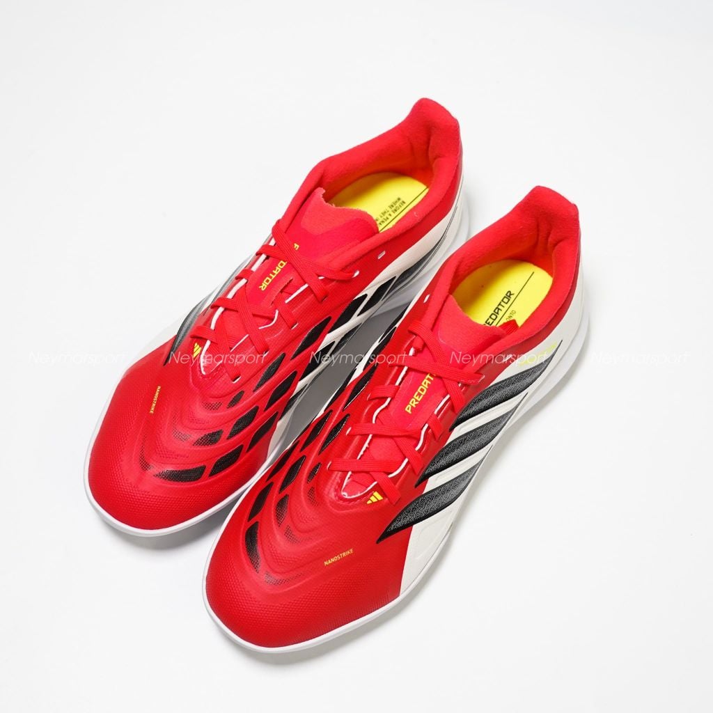Giày đá bóng cỏ nhân tạo adidas Predator League TF Born For Goals - Lucid Red/Core Black/Footwear White Kids JR7912