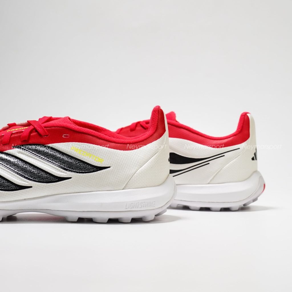 Giày đá bóng cỏ nhân tạo adidas Predator League TF Born For Goals - Lucid Red/Core Black/Footwear White Kids JR7912
