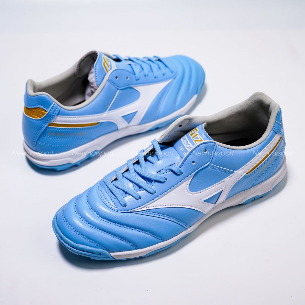 Giày đá bóng cỏ nhân tạo Mizuno Morelia II Pro AS TF Unity Sky - Sky Blue/White P1GD260625