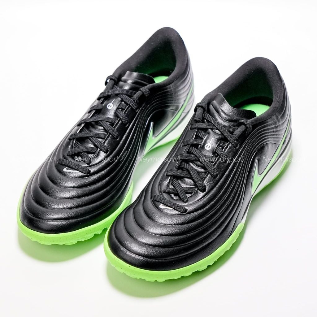Giày đá bóng cỏ nhân tạo Nike Tiempo Maestro Academy TF Shadow - Black/Illusion Green IB4484-001