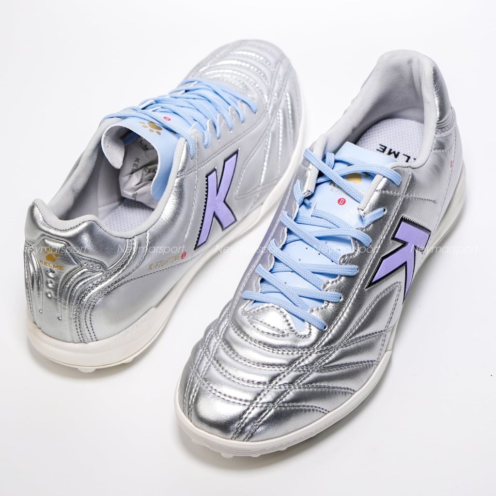 Giày đá bóng cỏ nhân tạo Kelme K-Fighting - Silver 8621ZX1474-900