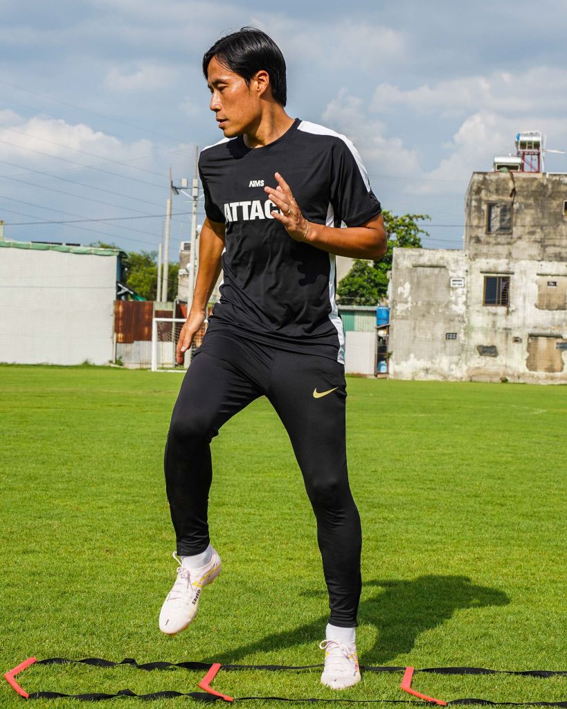 Áo tập luyện NMS ATTACK - Black/White