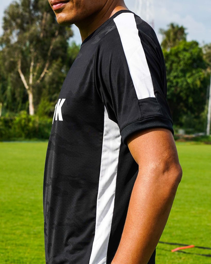 Áo tập luyện NMS ATTACK - Black/White