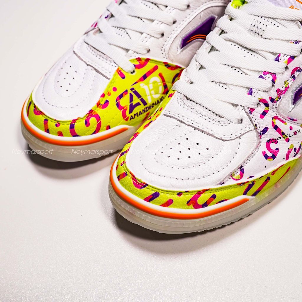 Giày đá bóng Futsal Joma Top Flex Amandinha 2572 Limited Edition IN -White TOPW2572IN