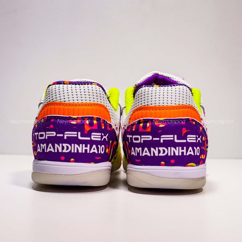Giày đá bóng Futsal Joma Top Flex Amandinha 2572 Limited Edition IN -White TOPW2572IN