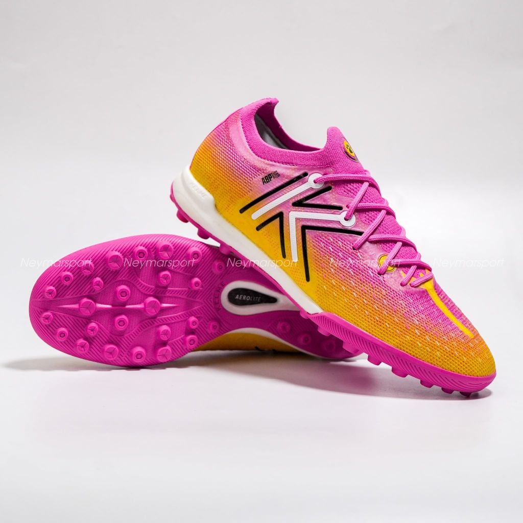 Giày đá bóng cỏ nhân tạo Kelme 5.0 TF - Rose/Yellow 9521ZX1324-619