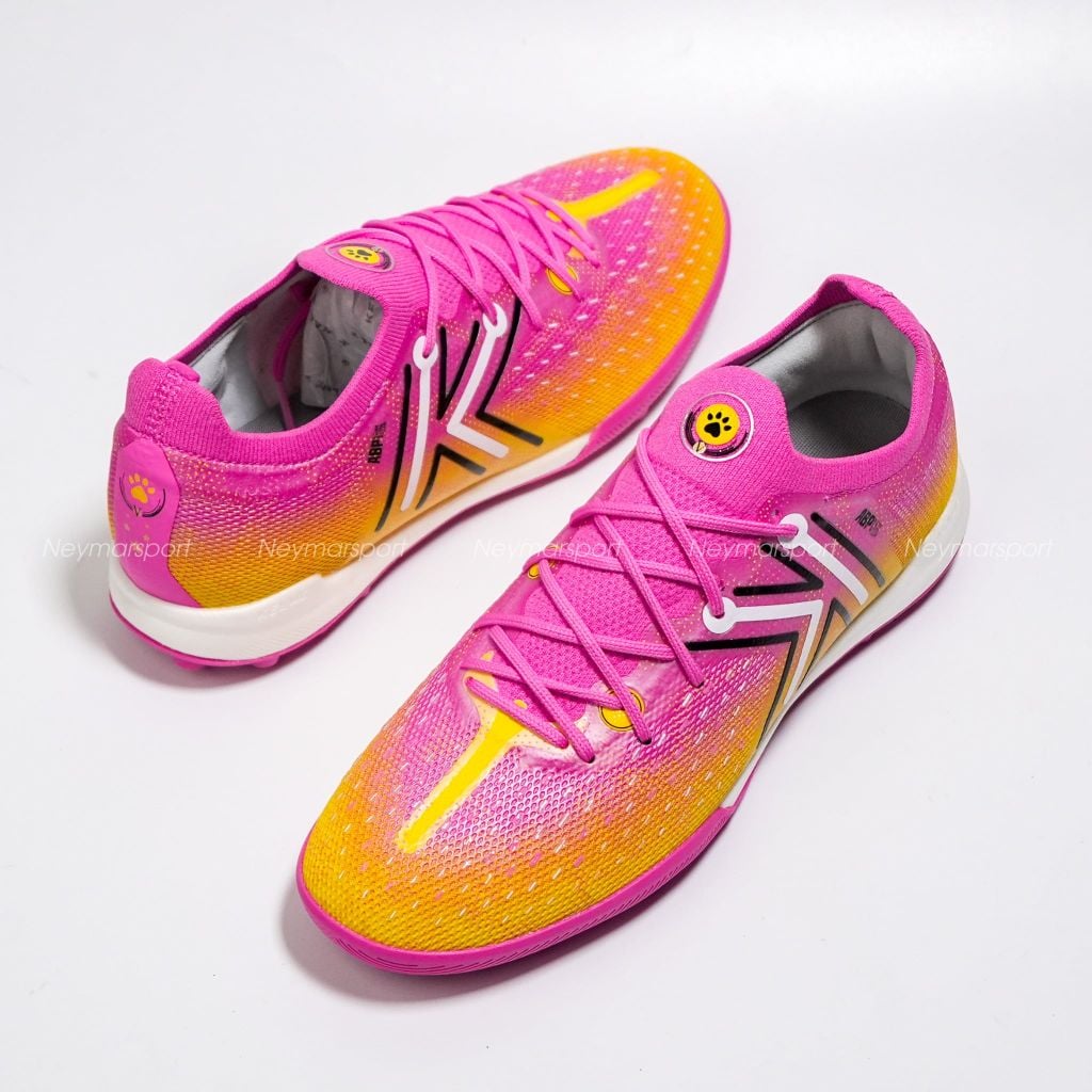 Giày đá bóng cỏ nhân tạo Kelme 5.0 TF - Rose/Yellow 9521ZX1324-619