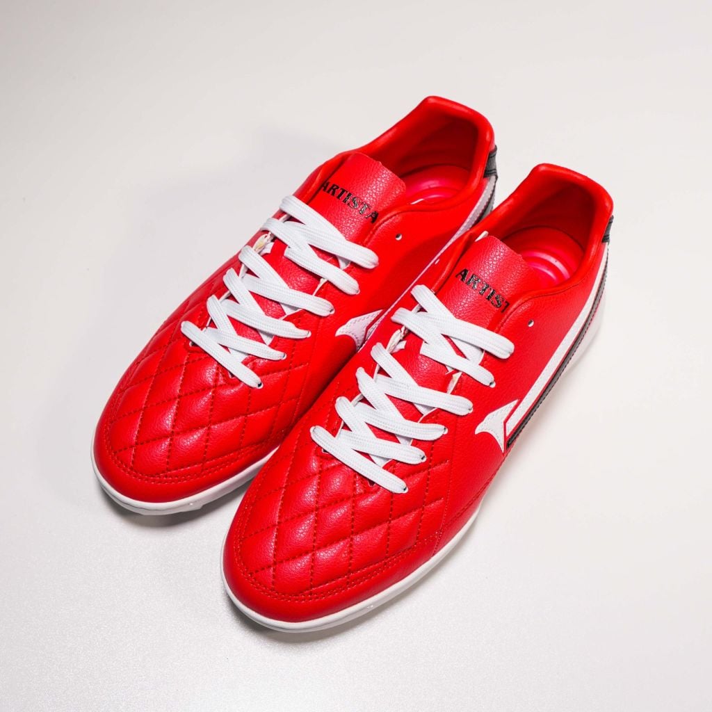 Giày đá bóng cỏ nhân tạo Kamito Artista Pro TF - Red/White/Black KMTF240314