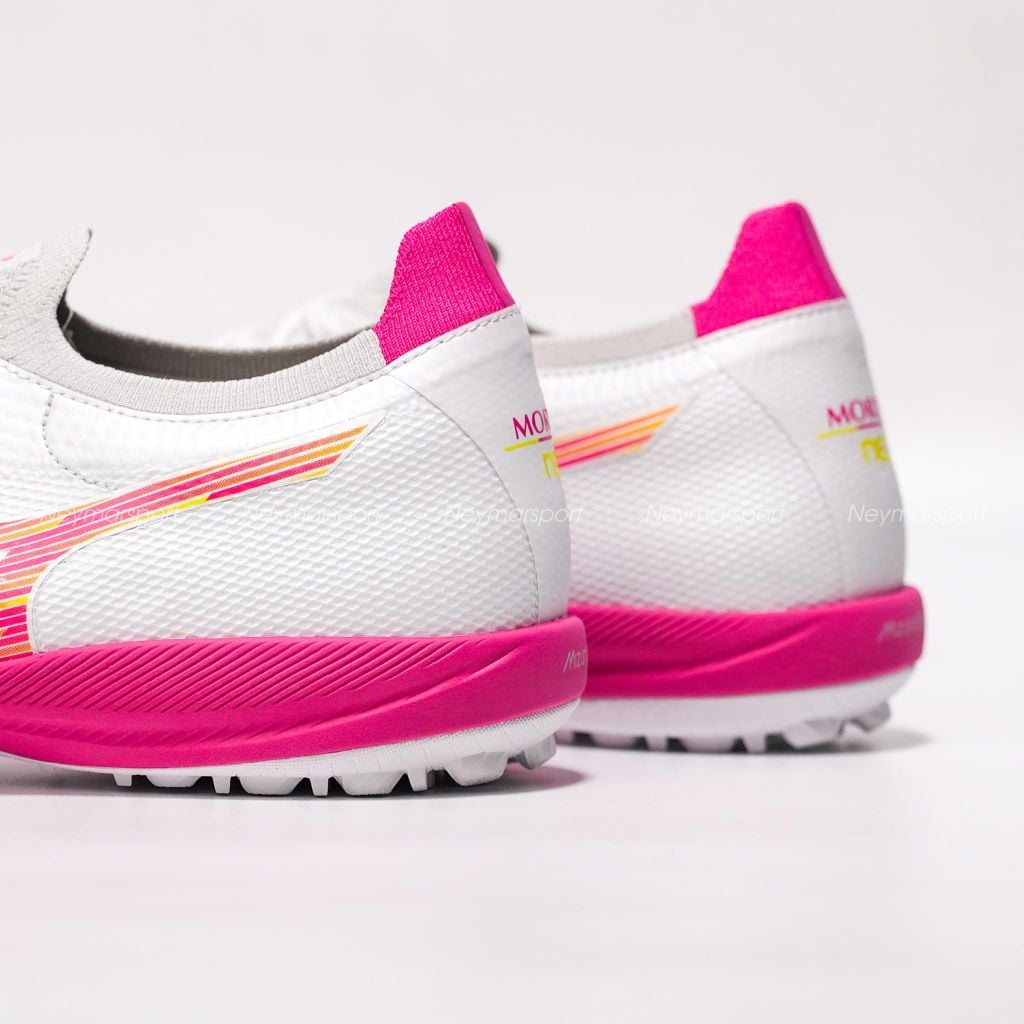 Giày đá bóng cỏ nhân tạo Mizuno Morelia Sala Beta Japan TF Blazing Flair - White/Fuchsia Purple Q1GB264064