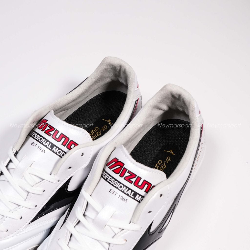 Giày đá bóng cỏ nhân tạo Mizuno Morelia Sala Pro AS TF Black/White/Red Q1GB251309