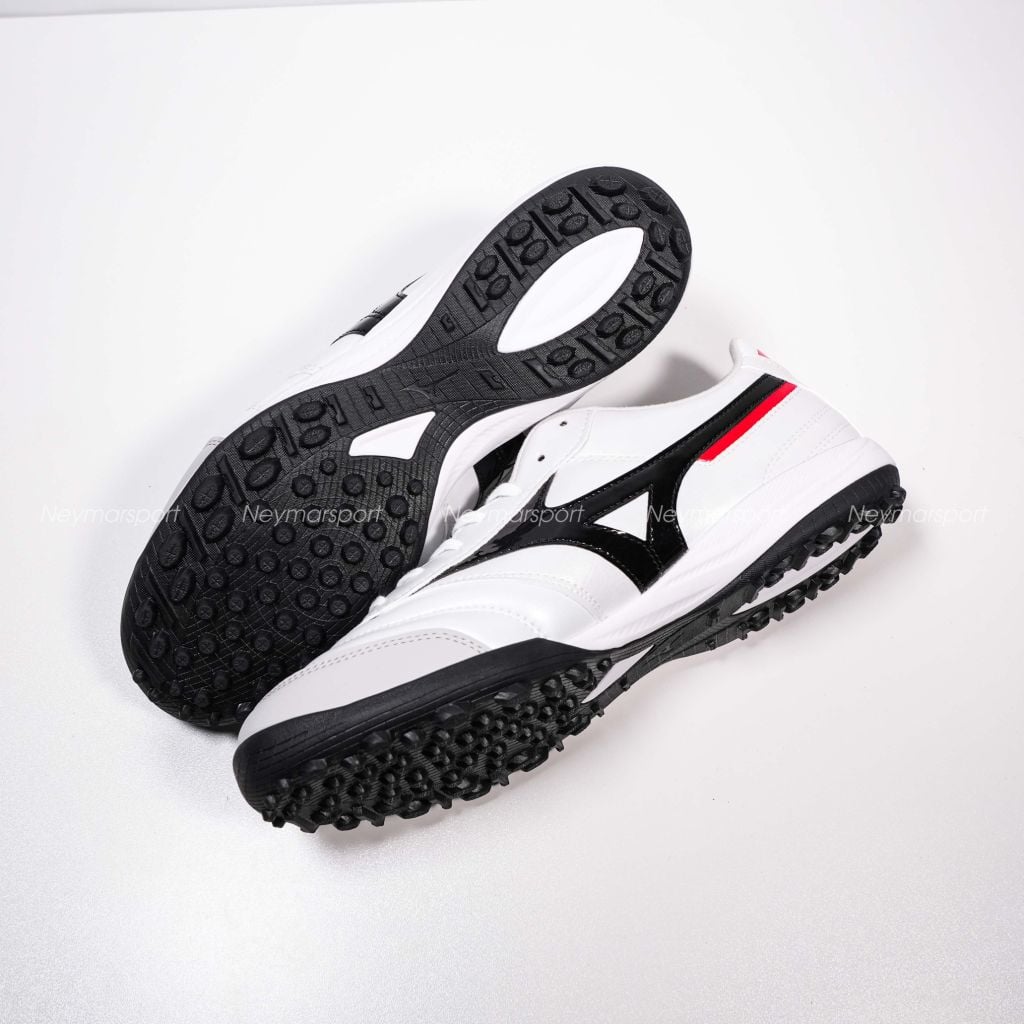 Giày đá bóng cỏ nhân tạo Mizuno Morelia Sala Pro AS TF Black/White/Red Q1GB251309