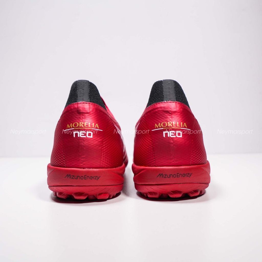 Giày đá bóng cỏ nhân tạo Mizuno Morelia Neo Sala Beta Made in Japan TF Red Ruby - Red/White Q1GB254060