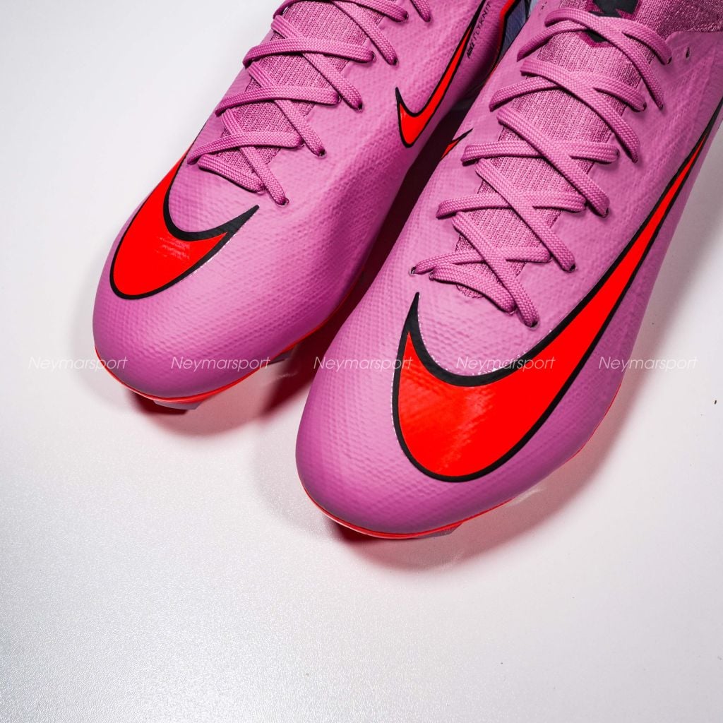 Giày đá bóng cỏ tự nhiên Nike Air Zoom Mercurial Vapor 16 Pro FG Scary Good - Magic Flamingo/Black/Total Crimson FQ8685-600