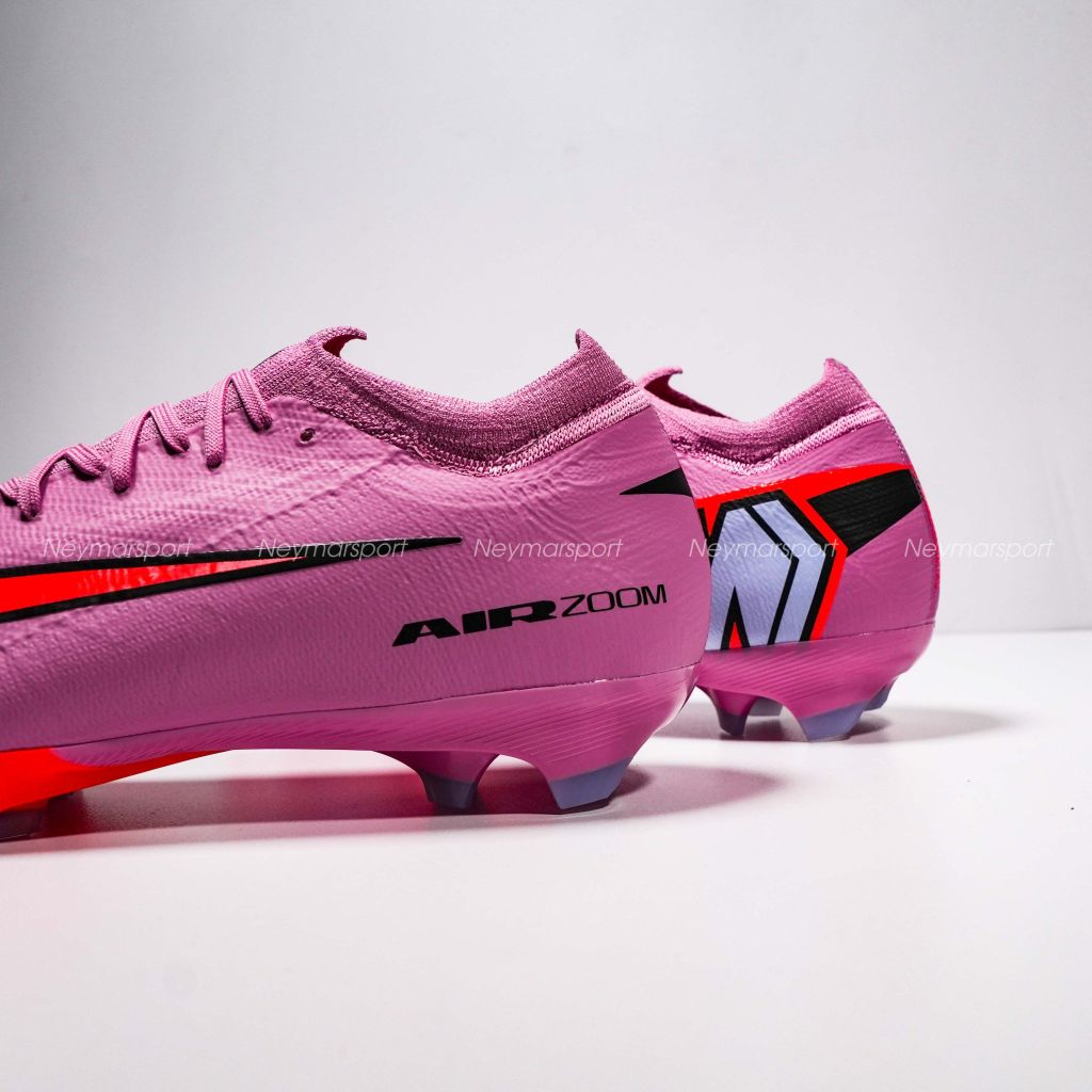 Giày đá bóng cỏ tự nhiên Nike Air Zoom Mercurial Vapor 16 Pro FG Scary Good - Magic Flamingo/Black/Total Crimson FQ8685-600