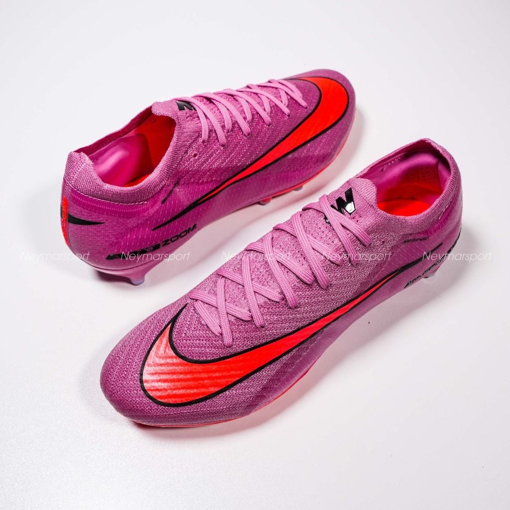 Giày đá bóng cỏ tự nhiên Nike Air Zoom Mercurial Vapor 16 Elite AG-PRO Scary Good - Magic Flamingo/Black/Total Crimson FQ8693-600