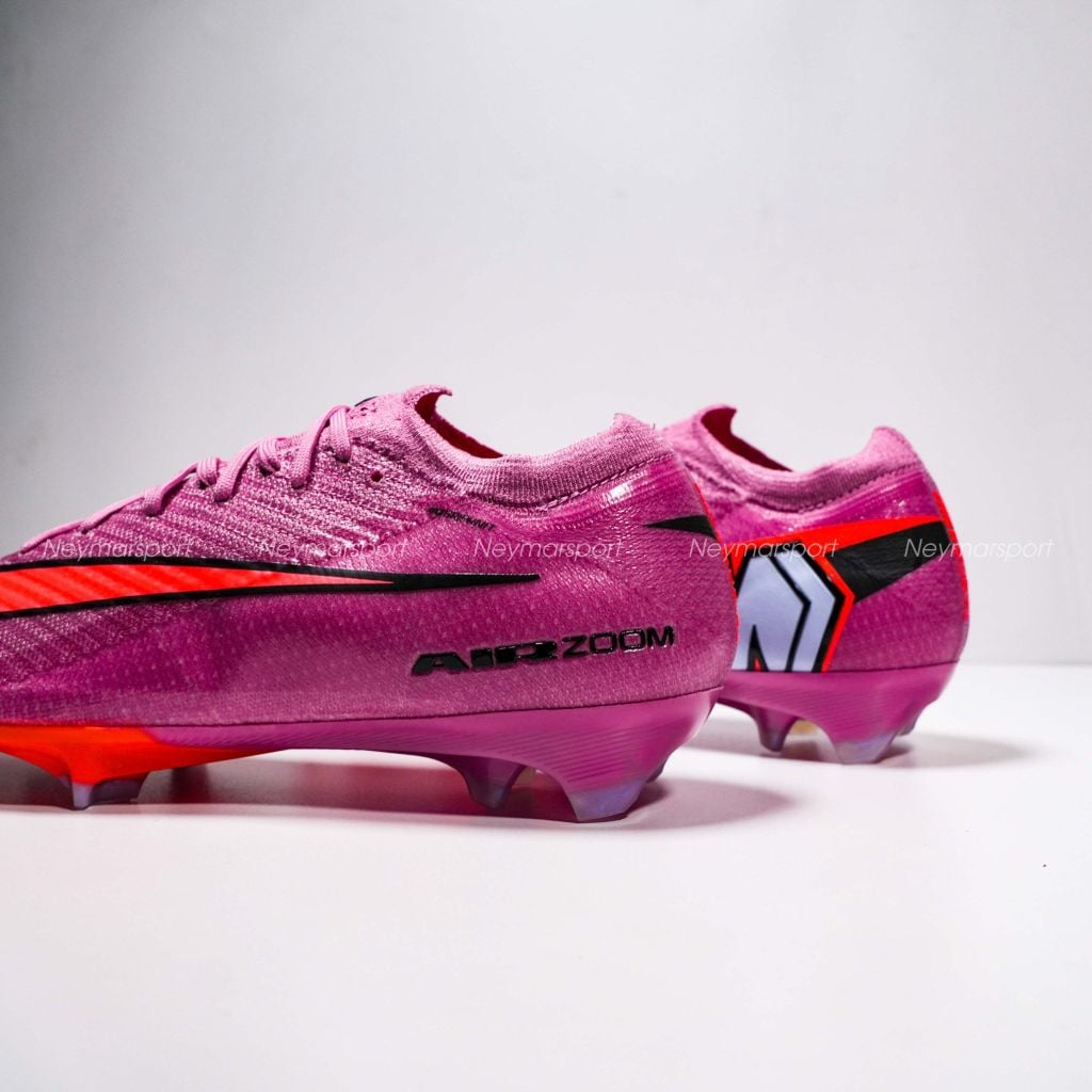 Giày đá bóng cỏ tự nhiên Nike Air Zoom Mercurial Vapor 16 Elite FG Scary Good - Magic Flamingo/Black/Total Crimson FQ1457-600