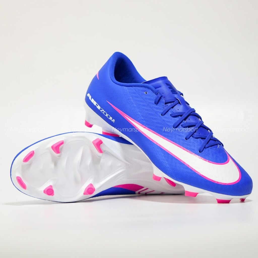 Giày đá bóng cỏ tự nhiên Nike Air Zoom Mercurial Vapor 16 Academy MG Attack - Racer Blue/White FQ1458-446