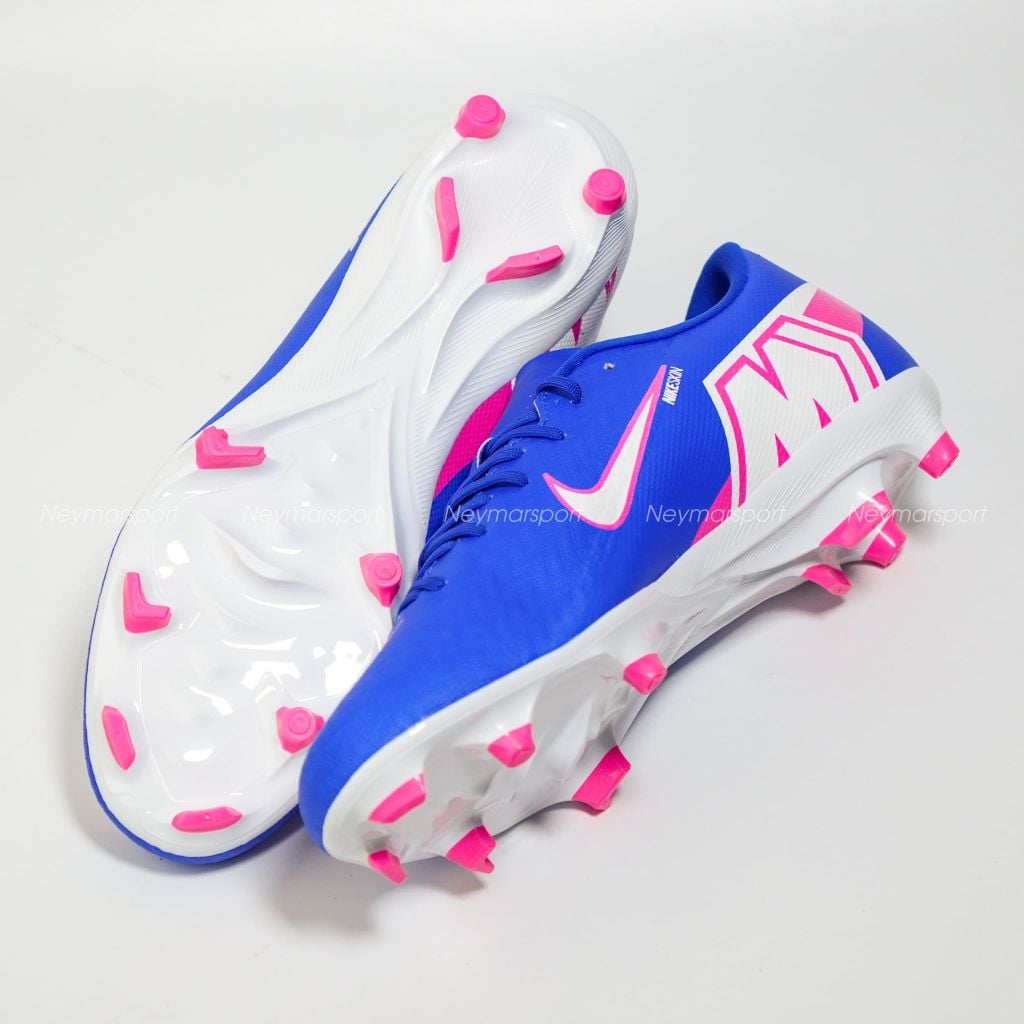 Giày đá bóng cỏ tự nhiên Nike Air Zoom Mercurial Vapor 16 Academy MG Attack - Racer Blue/White FQ1458-446
