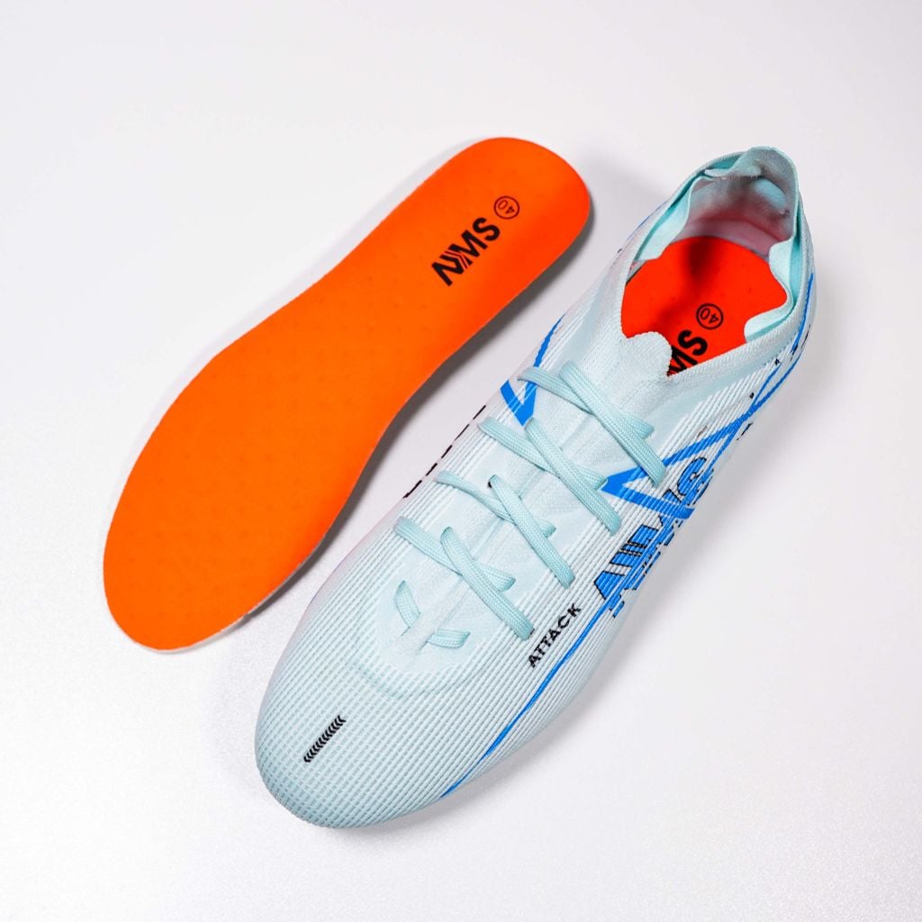 Lót giày bóng đá chính hãng NMS ORIGINAL - Orange/Black