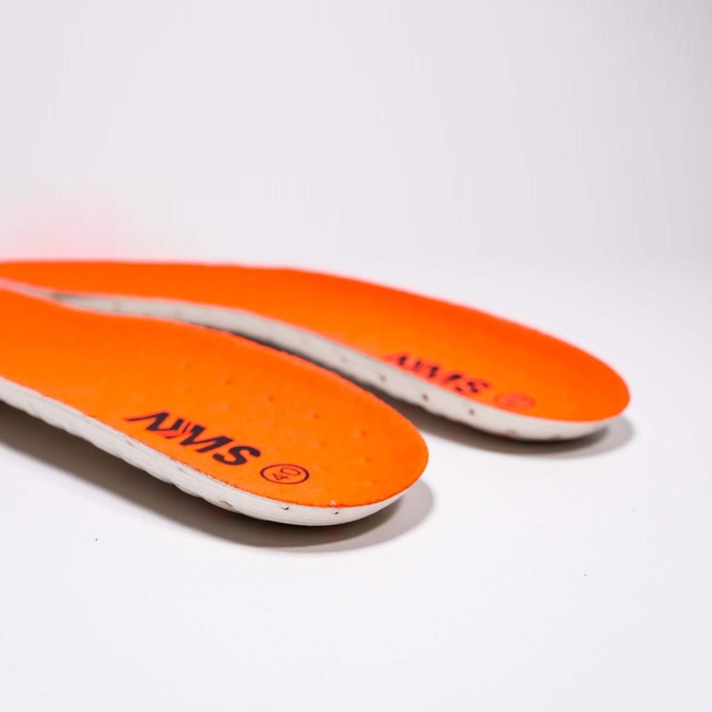 Lót giày bóng đá chính hãng NMS ORIGINAL - Orange/Black