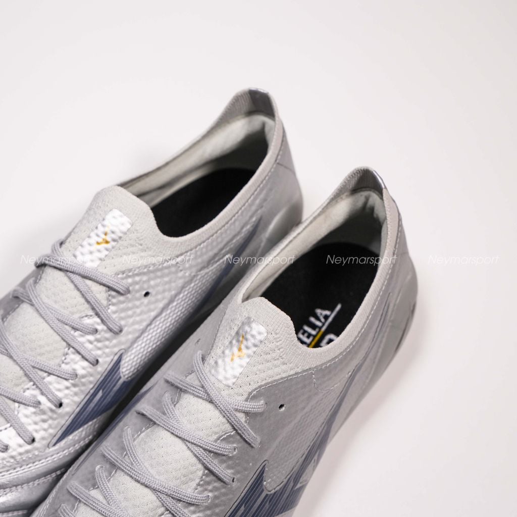 Giày đá bóng cỏ tự nhiên Mizuno Morelia Neo IV Beta Elite FG Platinum Silver - Galaxy Silver/Cool Gray P1GA254204