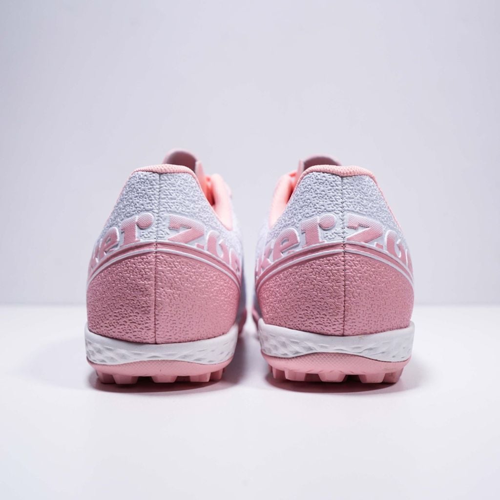 Giày đá bóng cỏ nhân tạo Zocker Inspire Pro Gen 2 - White/Pink SNS-009