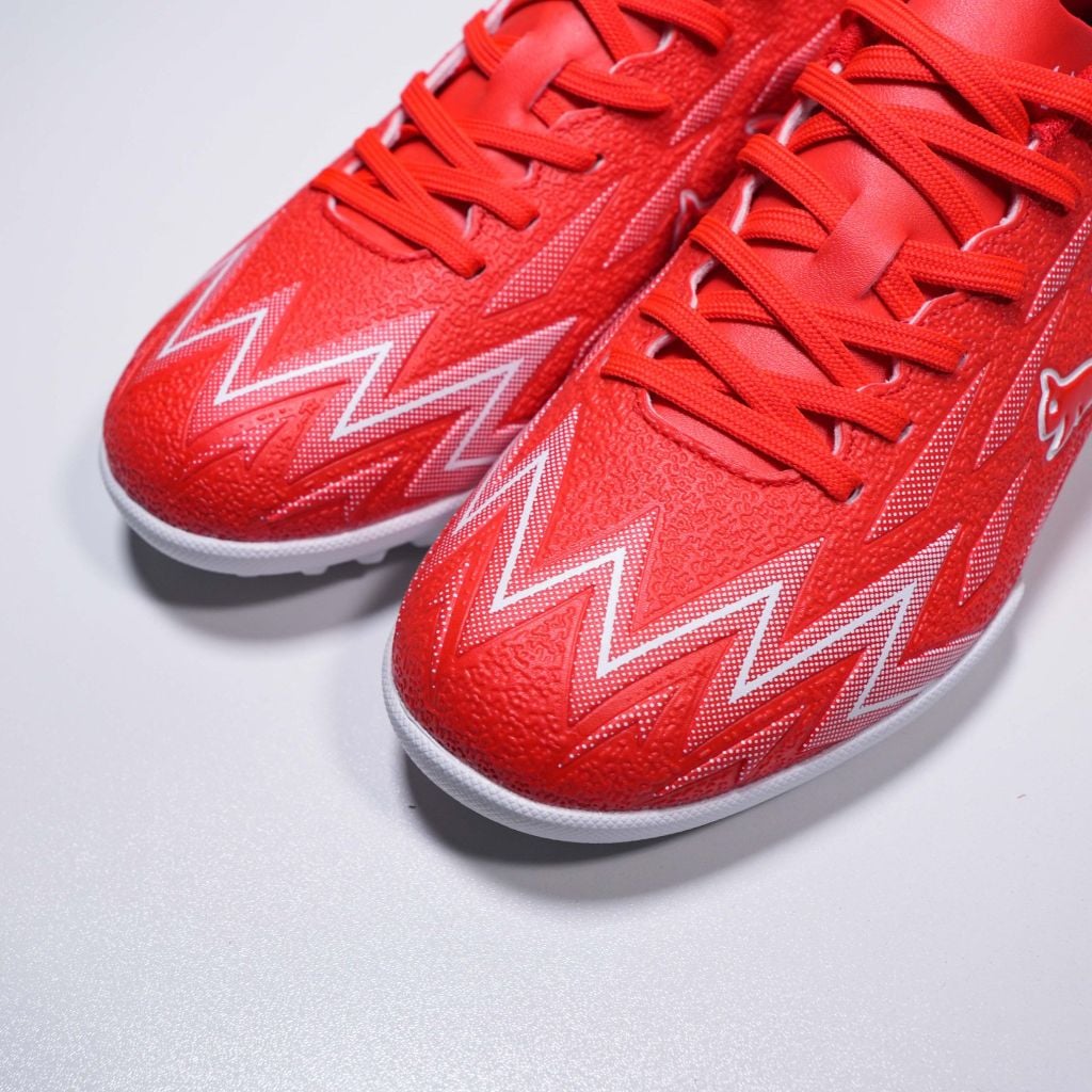 Giày đá bóng cỏ nhân tạo Zocker Inspire Pro Gen 2 - Red/White SNS-009