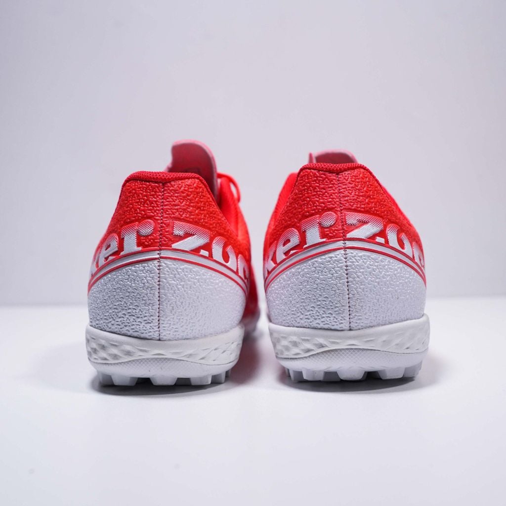 Giày đá bóng cỏ nhân tạo Zocker Inspire Pro Gen 2 - Red/White SNS-009