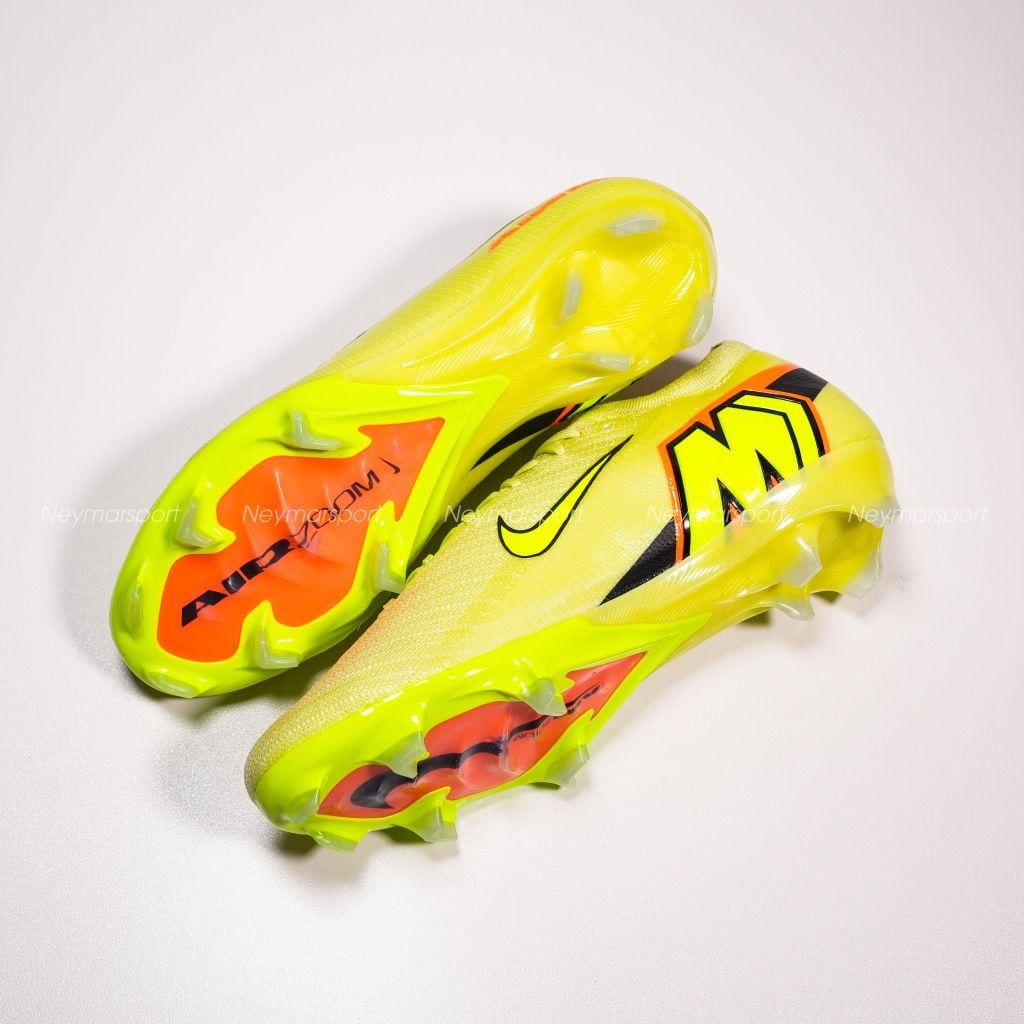 Giày đá bóng cỏ tự nhiên Nike Air Zoom Mercurial Vapor 16 Elite FG Max Voltage - Limelight/Volt/Hyper Crimson FQ1457-302