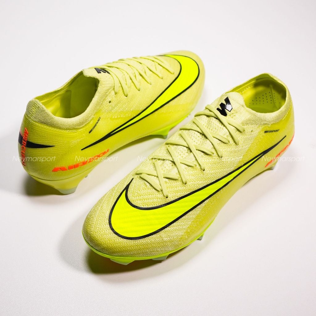 Giày đá bóng cỏ tự nhiên Nike Air Zoom Mercurial Vapor 16 Elite FG Max Voltage - Limelight/Volt/Hyper Crimson FQ1457-302
