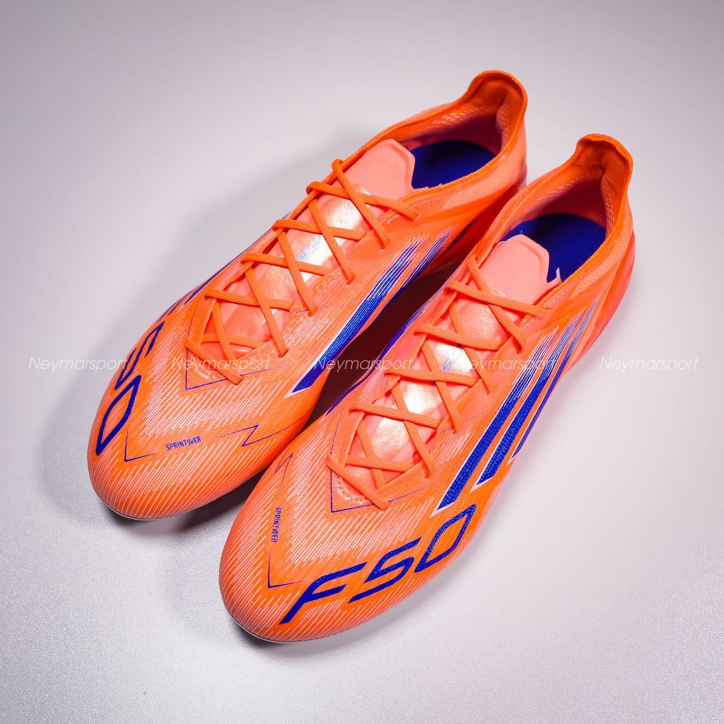 Giày đá bóng cỏ tự nhiên adidas F50 Elite FG Coral Blaze - Beam Orange/Lucid Blue/Footwear White JH7618