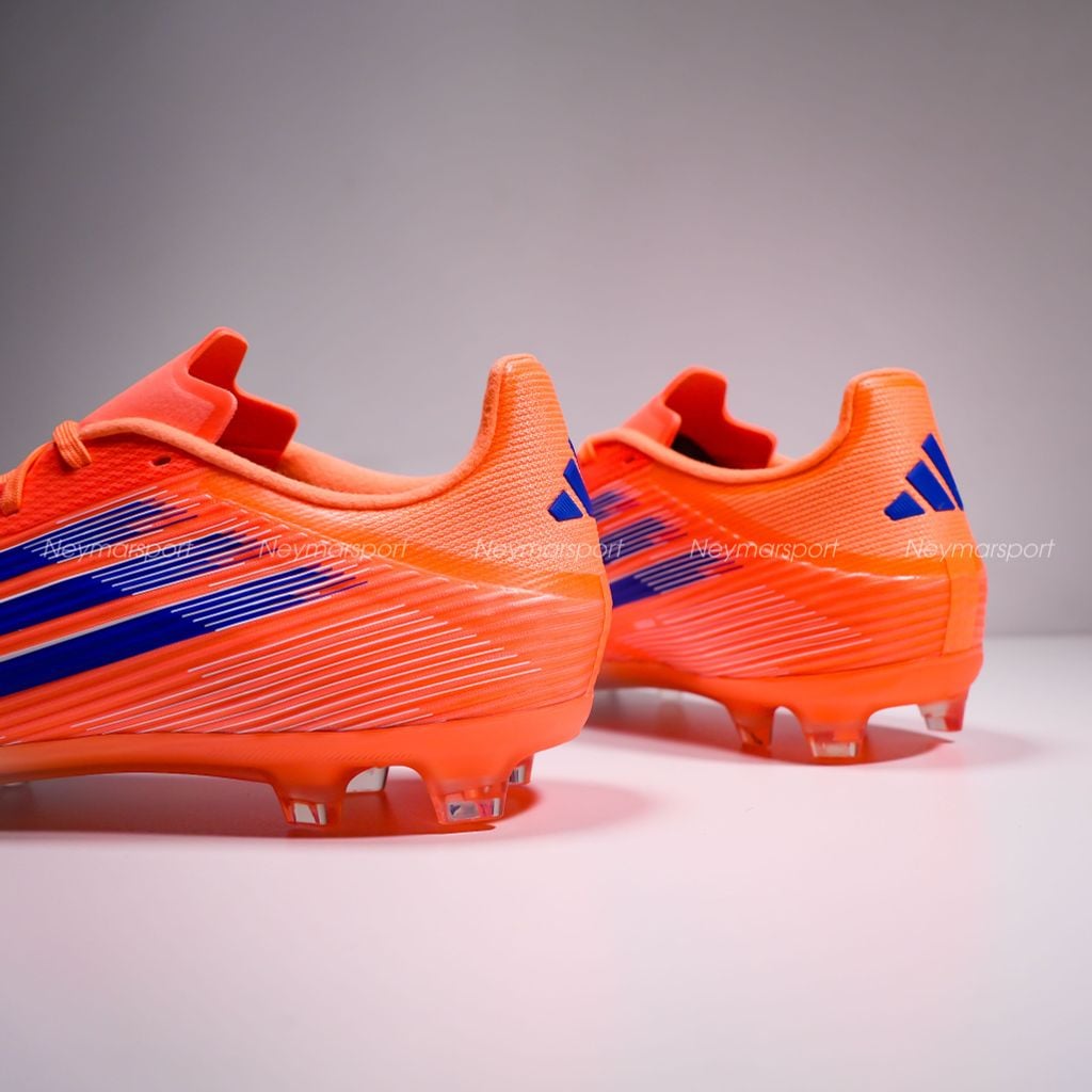 Giày đá bóng cỏ tự nhiên adidas F50 League FG/AG Coral Blaze - Beam Orange/Lucid Blue/Footwear White JI0004