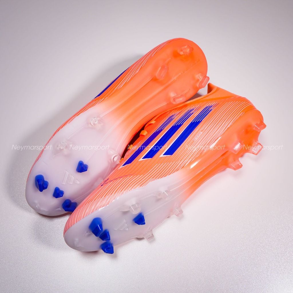 Giày đá bóng cỏ tự nhiên adidas F50 League FG/AG Coral Blaze - Beam Orange/Lucid Blue/Footwear White JI0004