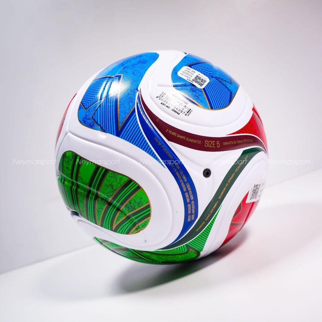 Quả bóng đá adidas Football Trionda League Box World Cup 2026 - White/Royal Blue/Hi-Res Red/Solar Lime JD8045