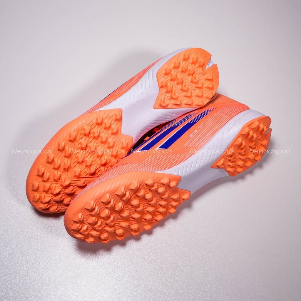 Giày đá bóng cỏ nhân tạo adidas F50 League TF Coral Blaze - Beam Orange/Lucid Blue/Footwear White JH7723