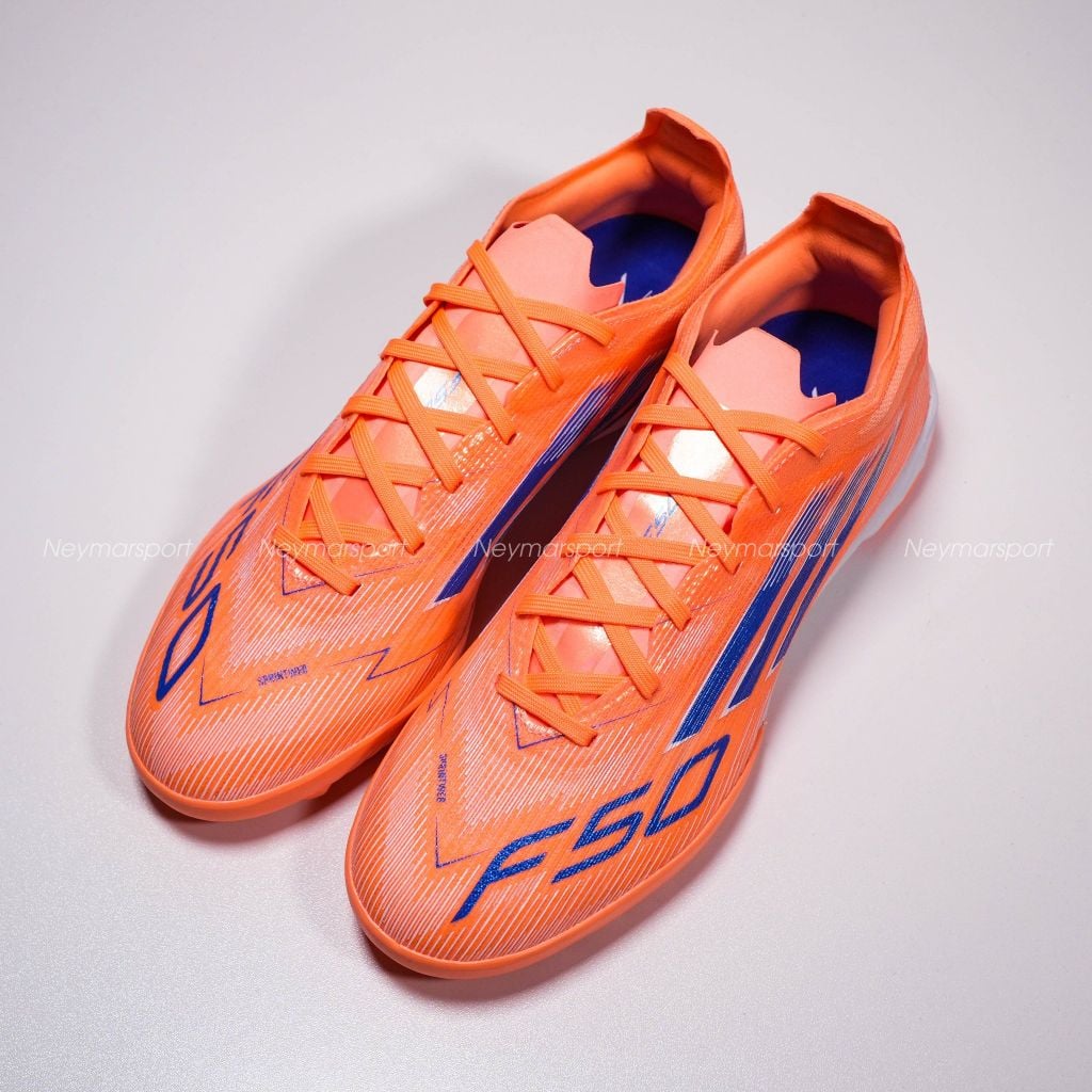 Giày đá bóng cỏ nhân tạo adidas F50 Pro TF Coral Blaze - Beam Orange/Lucid Blue/Footwear White JH7664