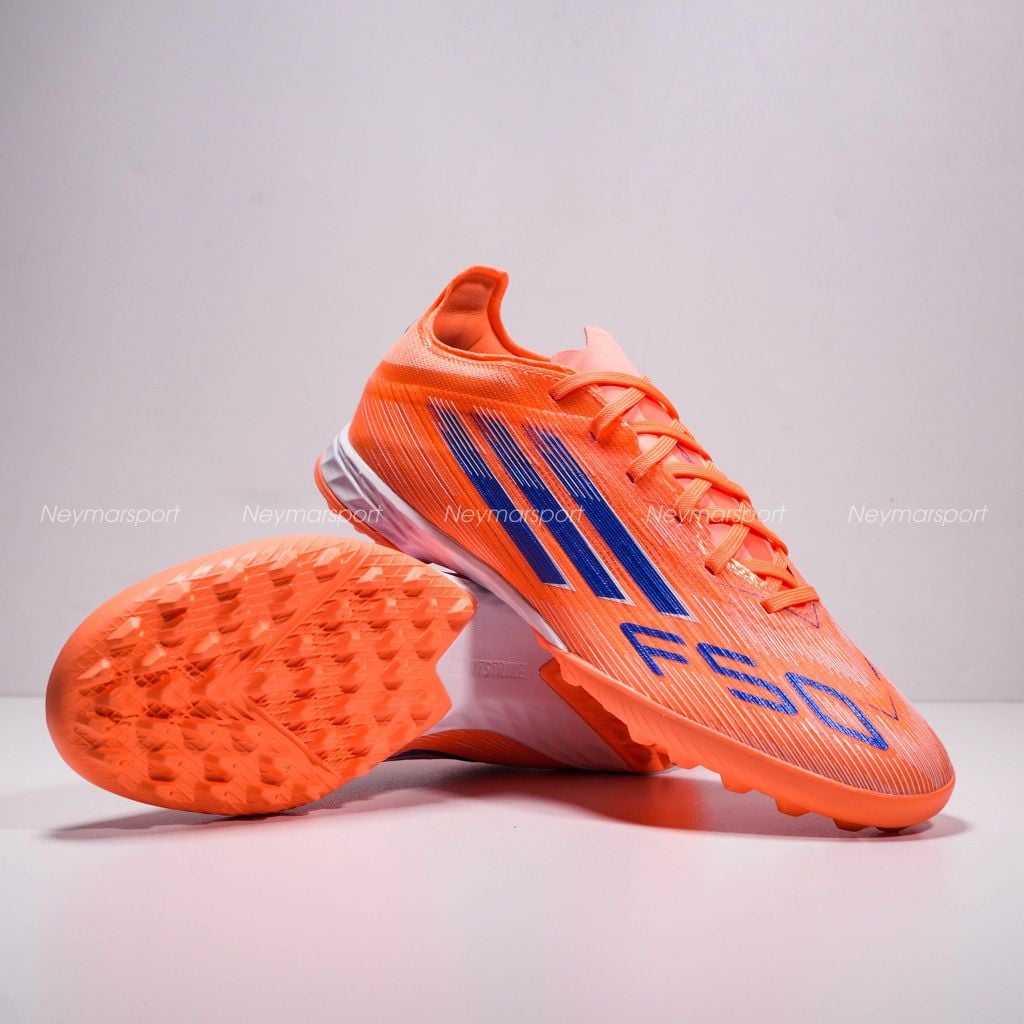 Giày đá bóng cỏ nhân tạo adidas F50 Pro TF Coral Blaze - Beam Orange/Lucid Blue/Footwear White JH7664