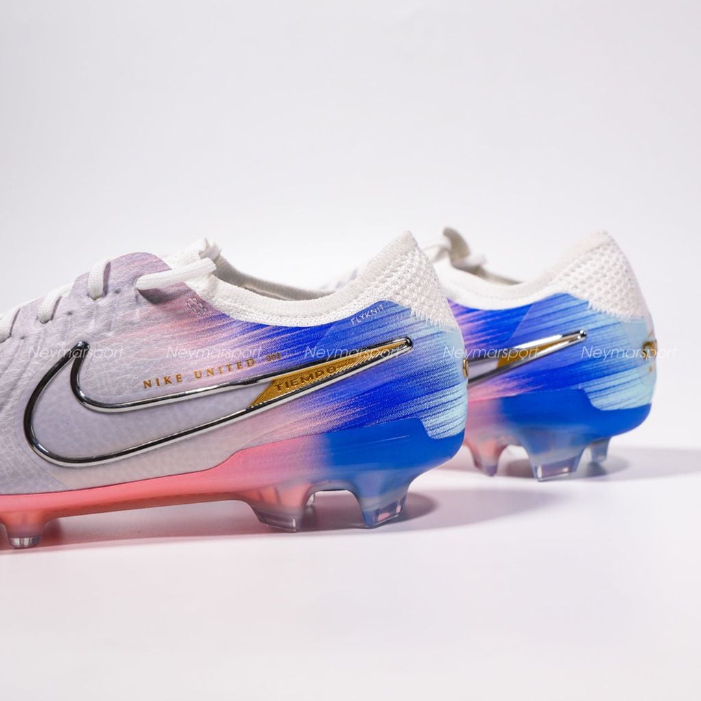 Giày đá bóng cỏ tự nhiên Nike Tiempo Legend 10 Elite FG United - Vast Grey/Racer Blue IB2467-001