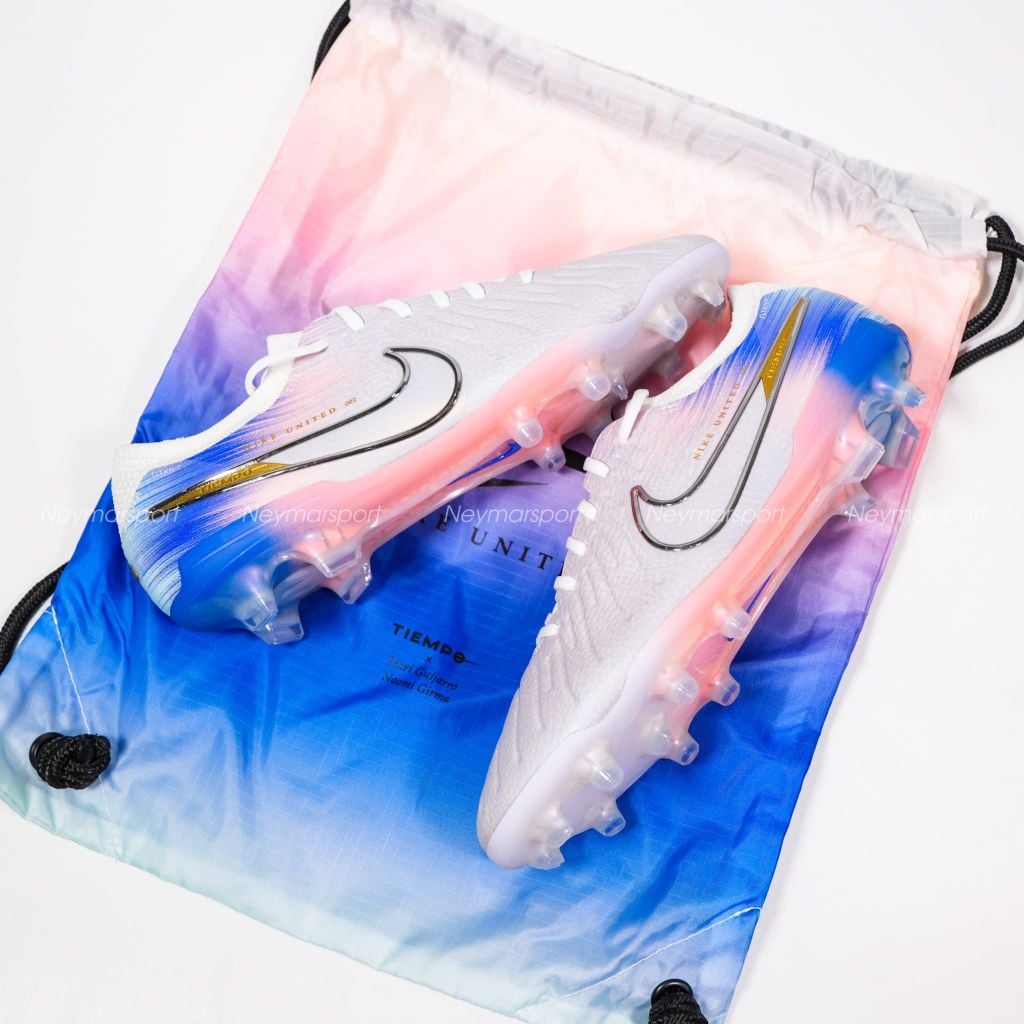 Giày đá bóng cỏ tự nhiên Nike Tiempo Legend 10 Elite FG United - Vast Grey/Racer Blue IB2467-001