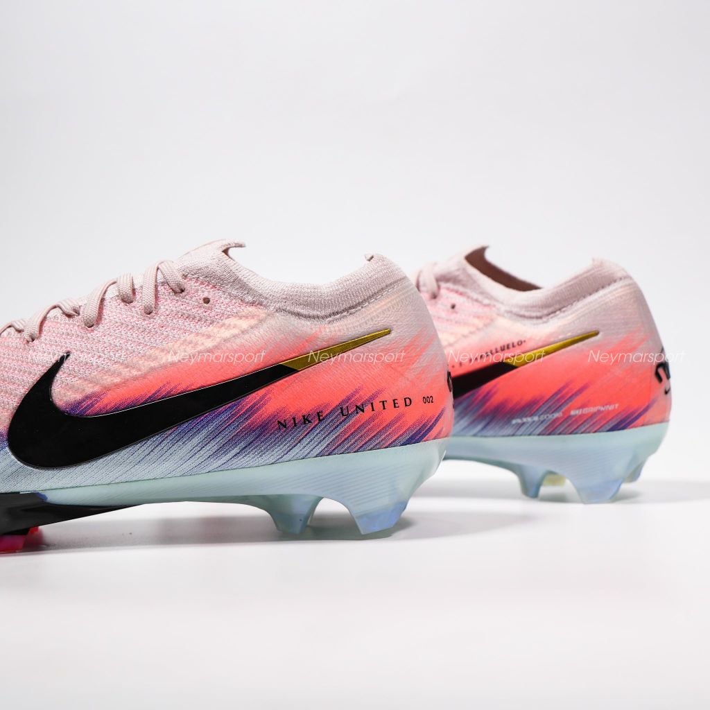 Giày đá bóng cỏ tự nhiên Nike Air Zoom Mercurial Vapor 16 Elite FG United - Silt Red/Racer Blue IB2473-600