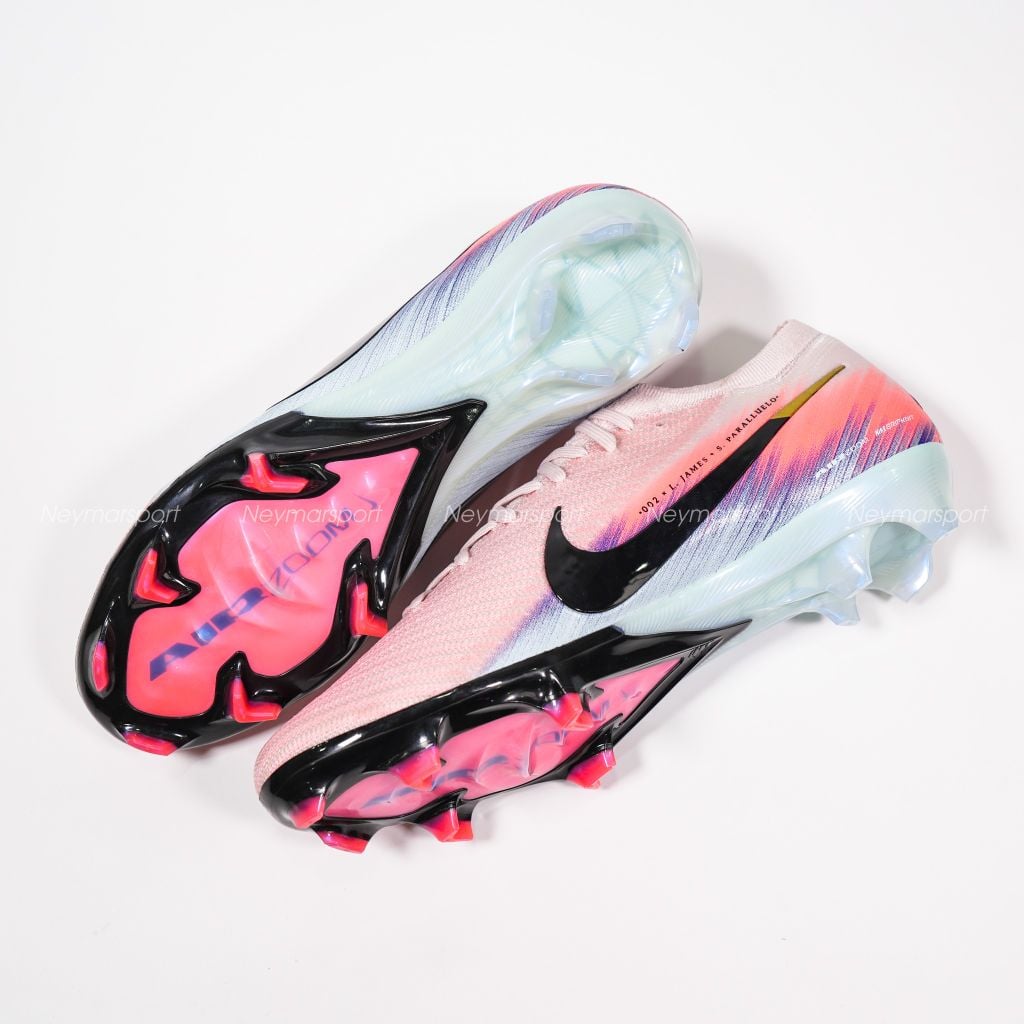Giày đá bóng cỏ tự nhiên Nike Air Zoom Mercurial Vapor 16 Elite FG United - Silt Red/Racer Blue IB2473-600