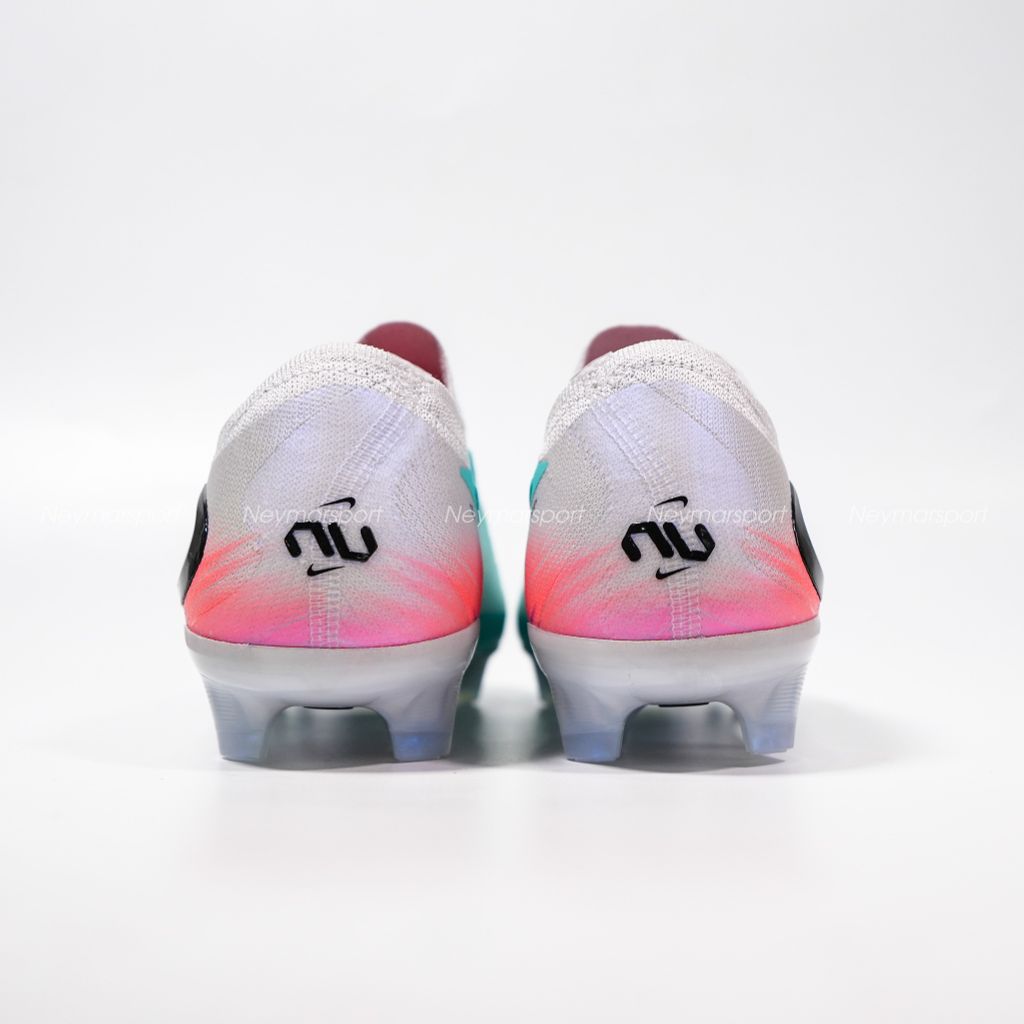 Giày đá bóng cỏ tự nhiên Nike Phantom 6 Elite Low Cut FG United - Pistachio Frost/Hyper Orange IM9604-300