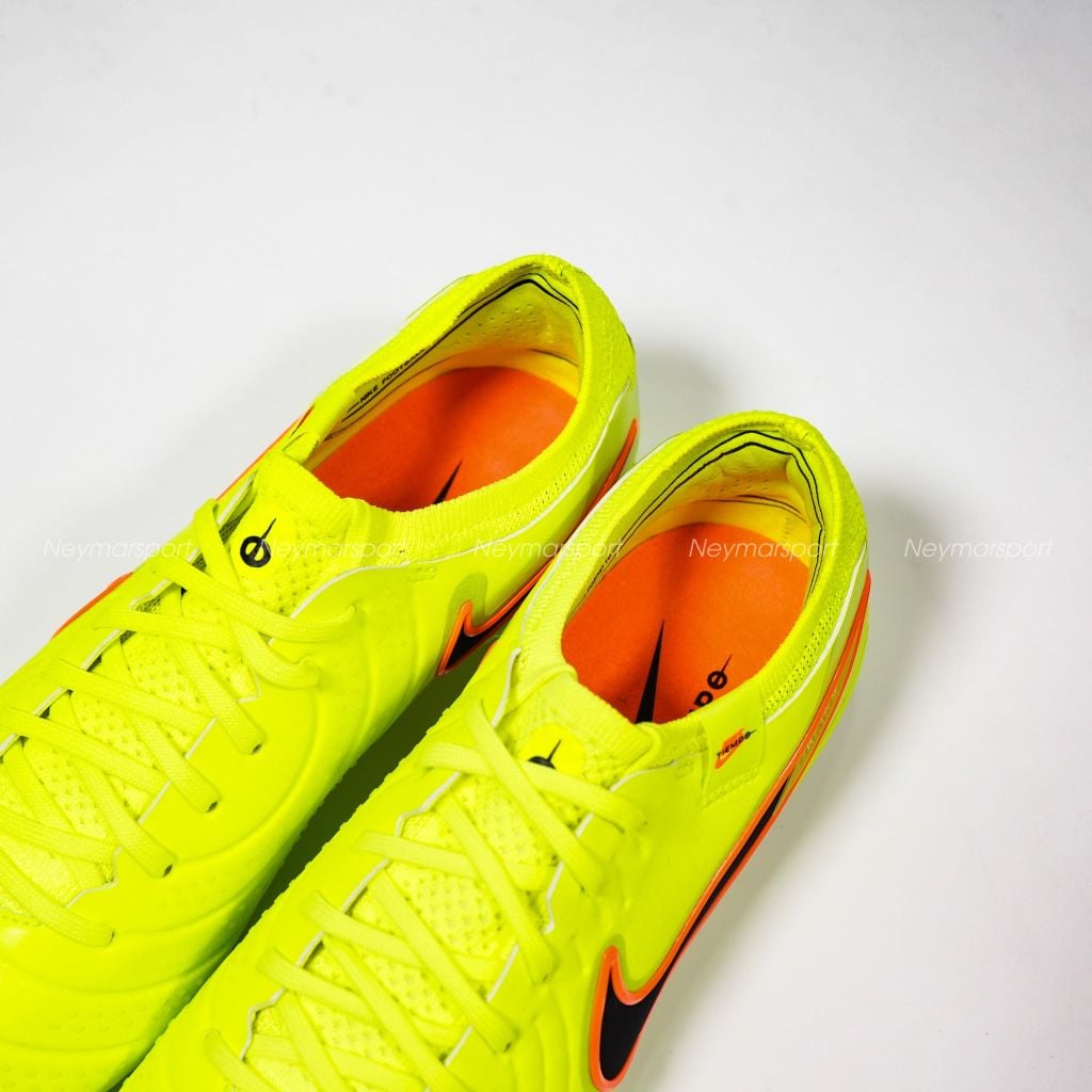 Giày đá bóng cỏ tự nhiên Nike Tiempo Legend 10 Elite FG Max Voltage - Volt/Black DV4328-701