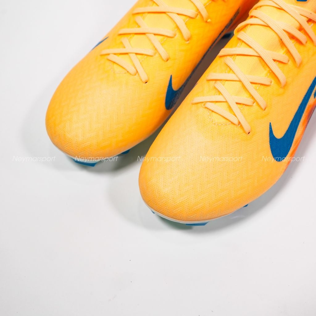 Giày đá bóng cỏ tự nhiên Nike Air Zoom Mercurial Superfly 10 Academy MG Mbappé Personal Edition - Melon Tint/Neo Turquoise/Igloo FQ8293-801